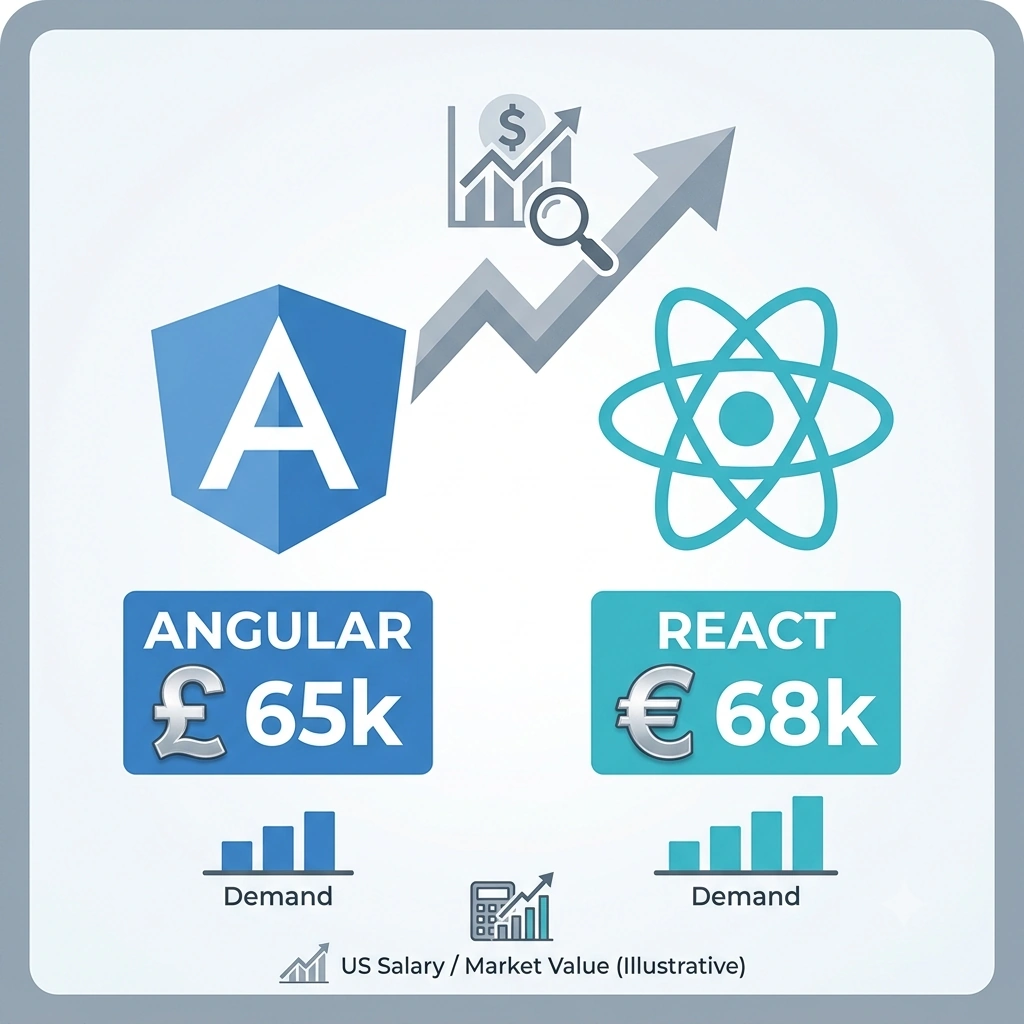 Who Gets Paid More: Angular or React Developers?