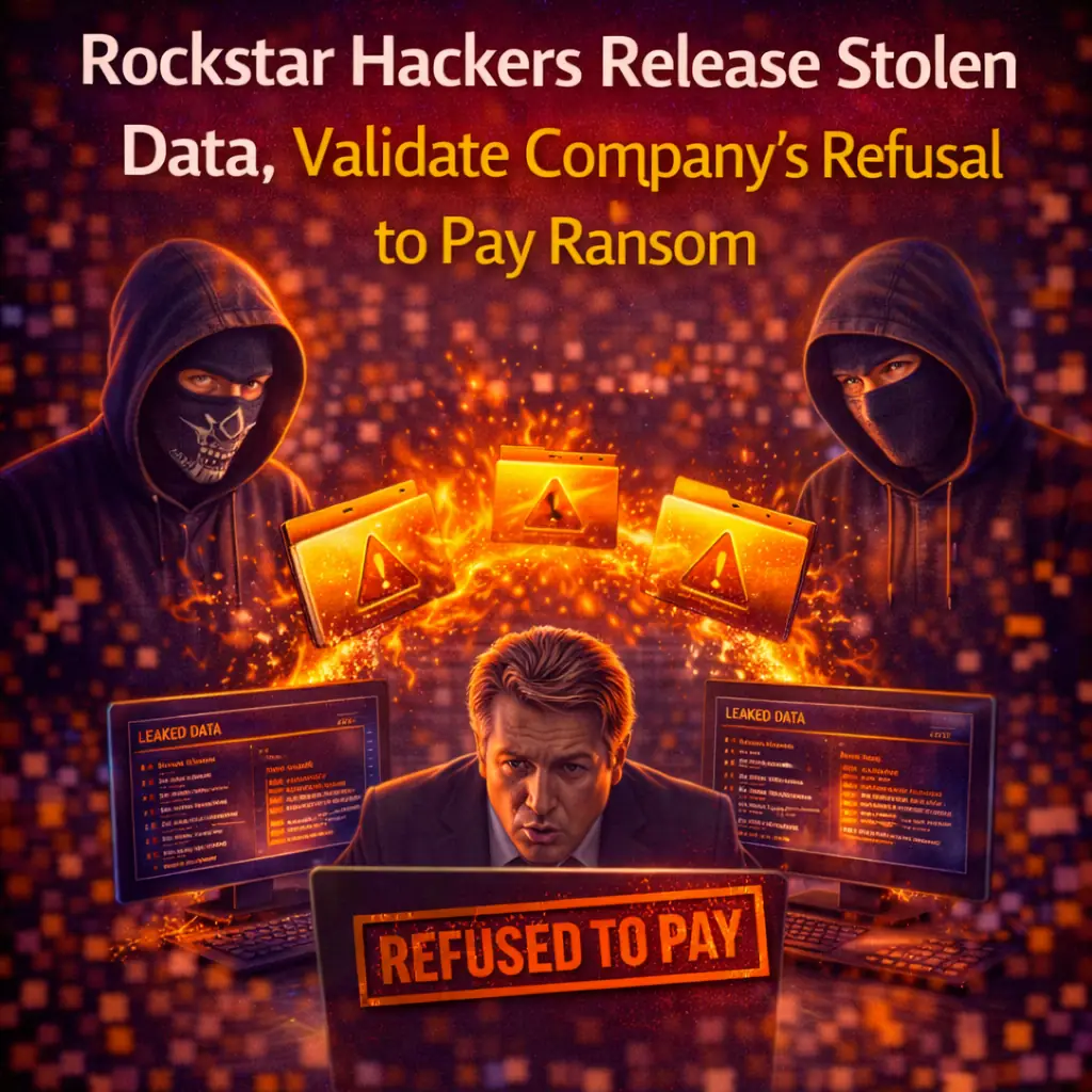 Rockstar Hackers Release Stolen Data, Validate Company's Refusal to Pay Ransom