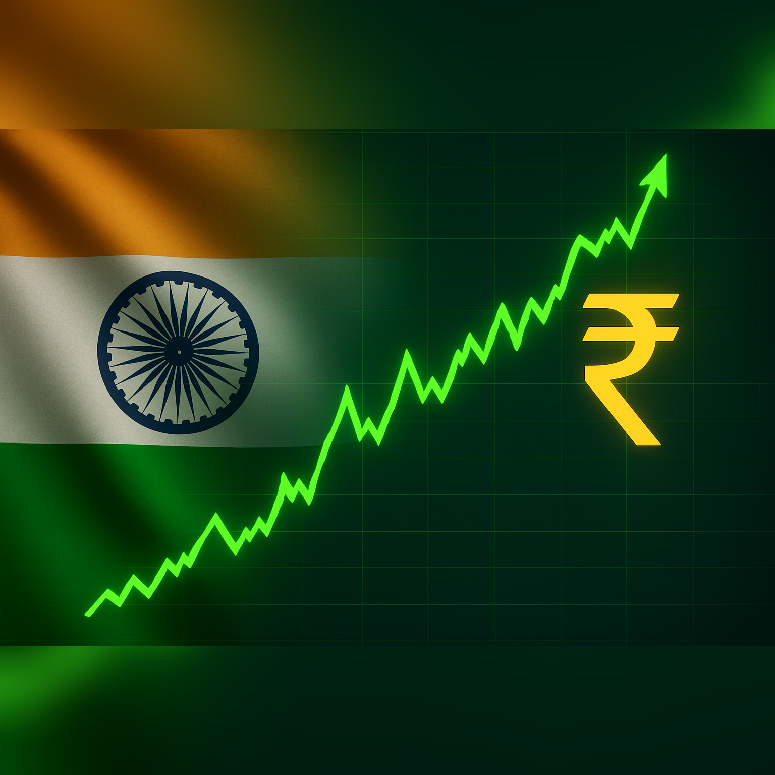 Indian Rupee Hits 2025 Peak Amid Strong Foreign Inflows