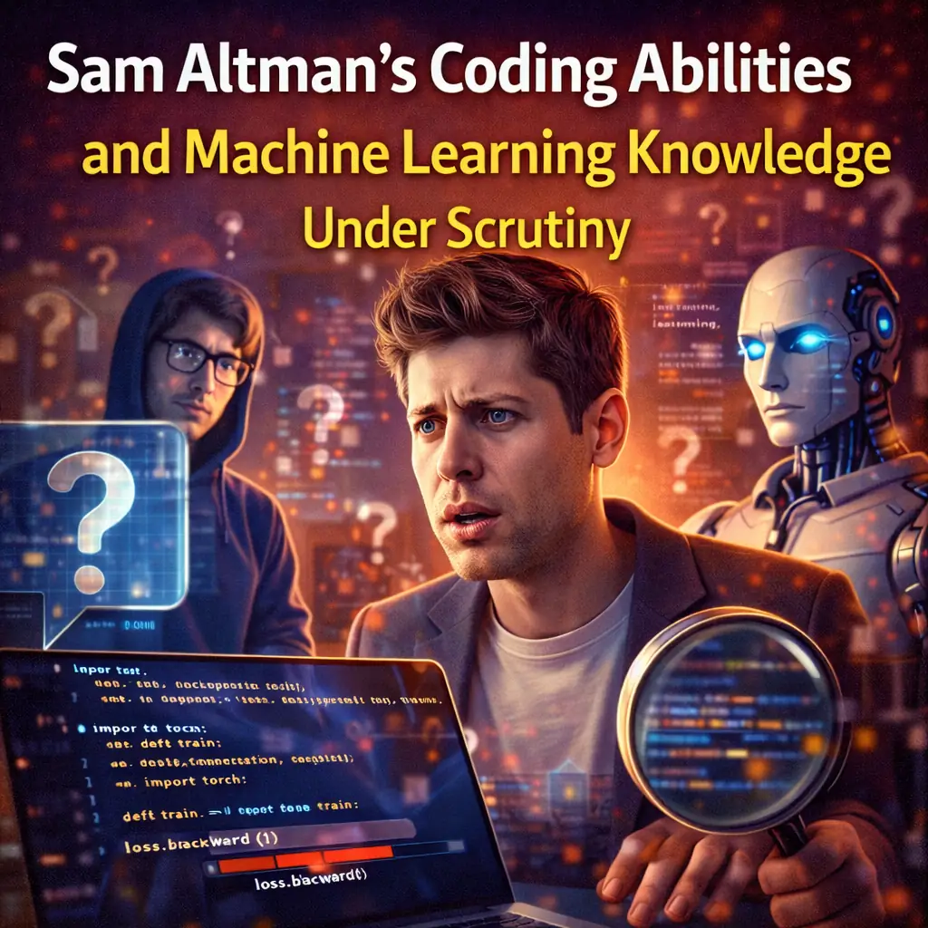 Sam Altman's Coding Abilities and Machine Learning Knowledge Under Scrutiny