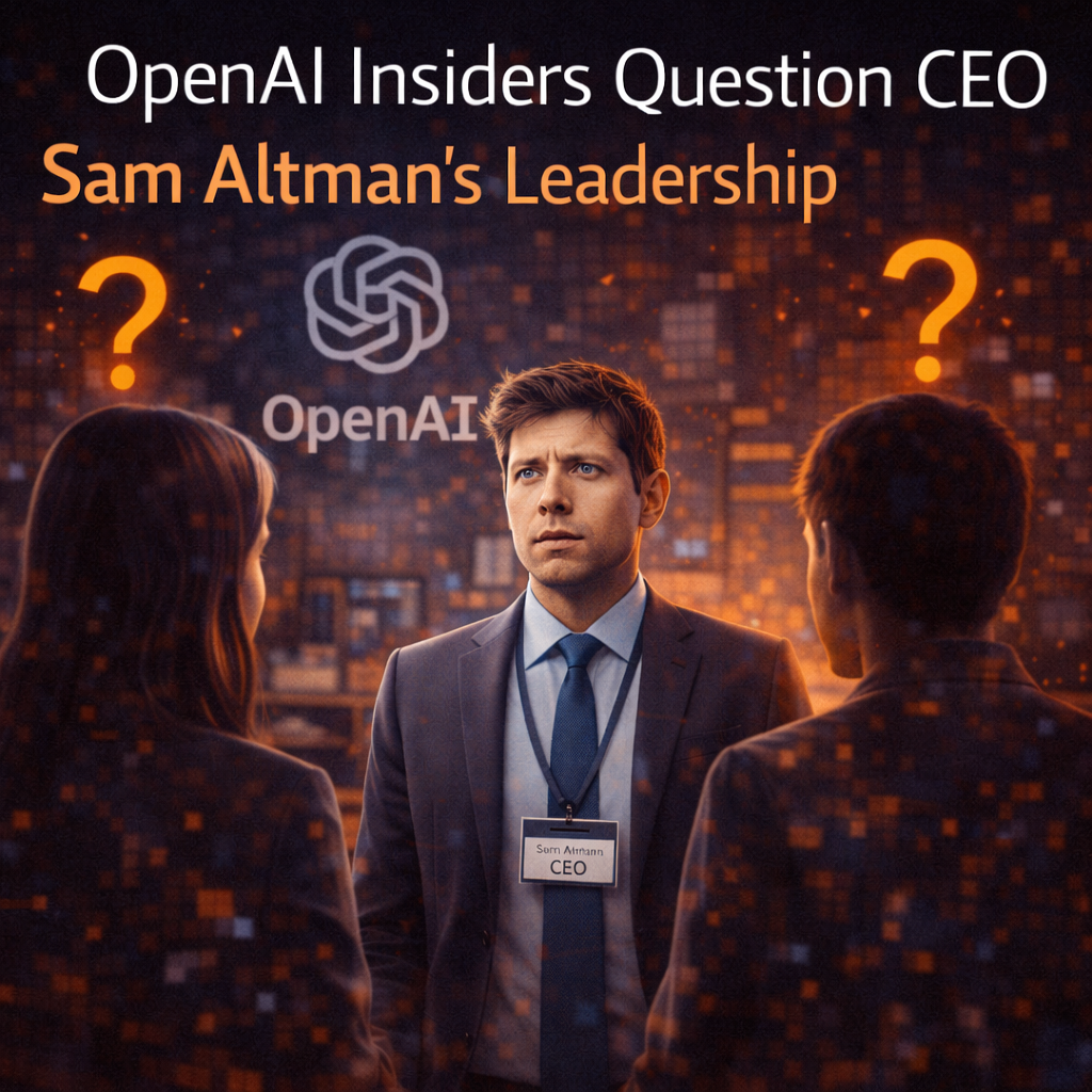 OpenAI Insiders Question CEO Sam Altman's Leadership