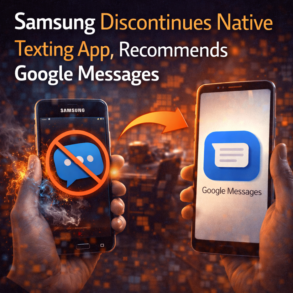 Samsung Discontinues Native Texting App, Recommends Google Messages