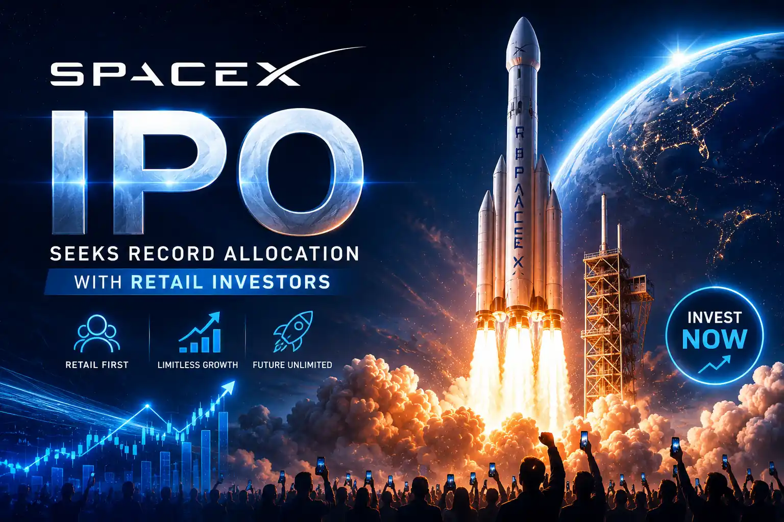SpaceX IPO Seeks Record Allocation with Retail Investors