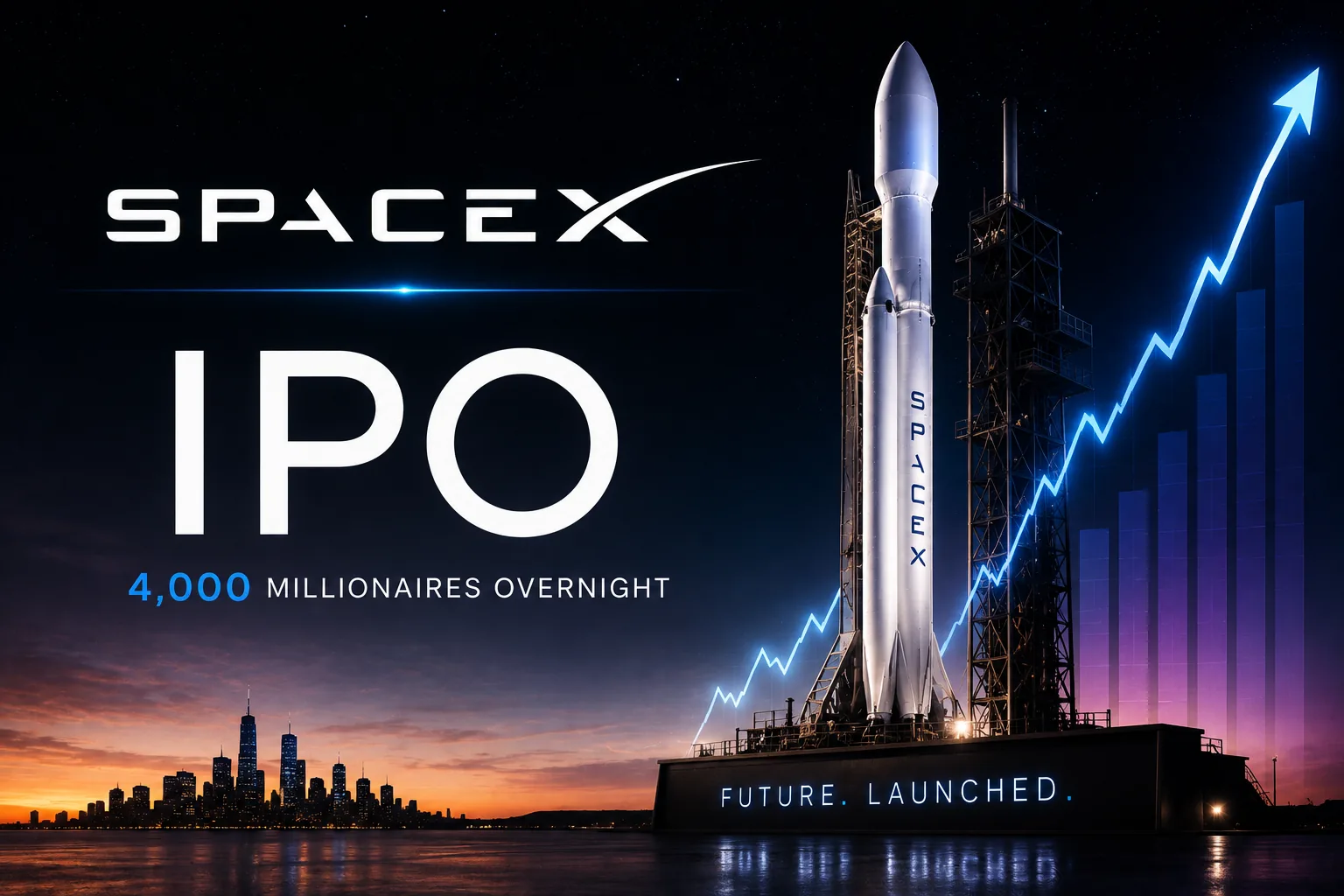 SpaceX IPO Set to Create 4,000 Millionaires Overnight