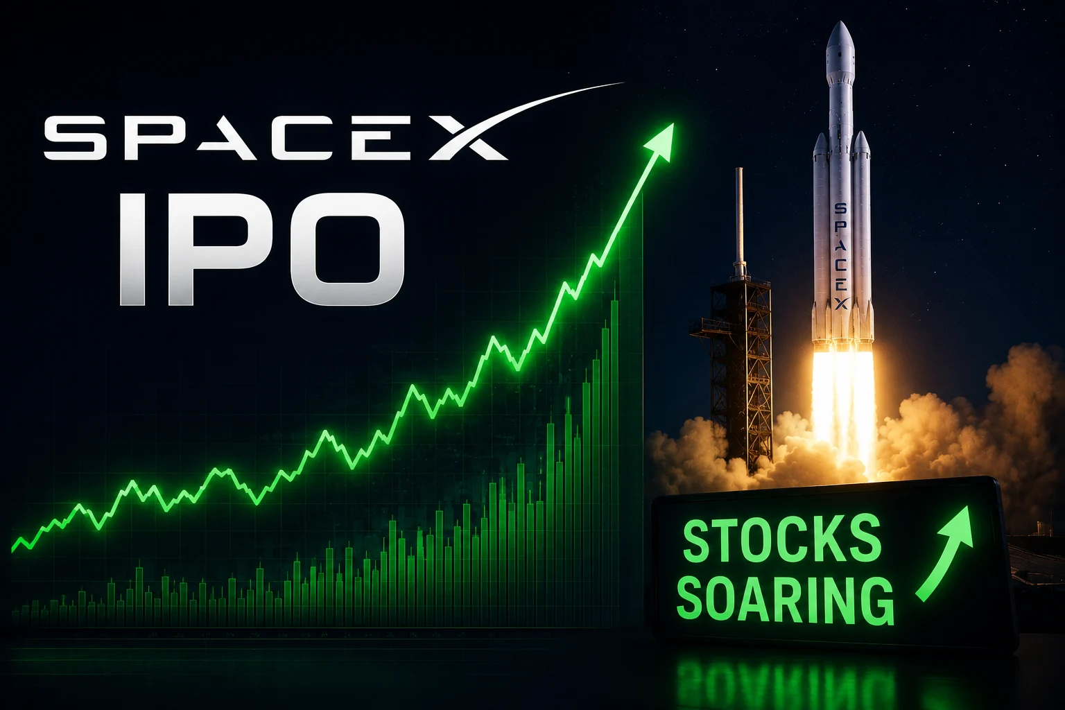 SpaceX IPO Sends Stocks Soaring