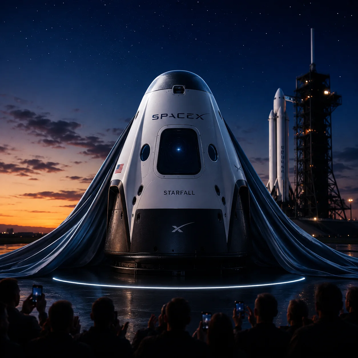 Unveiling Starfall: SpaceX's New Return Capsule