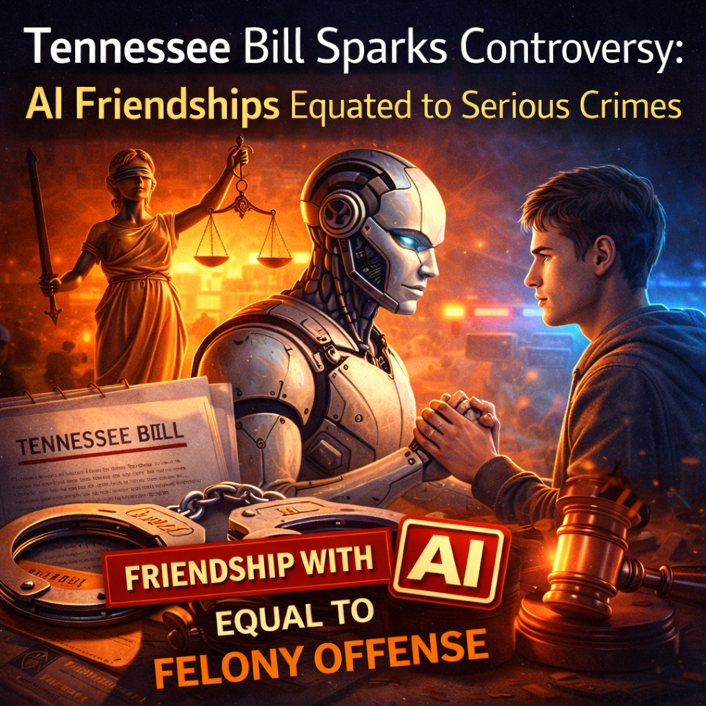 Tennessee Bill Sparks Controversy: AI Friendships Equated to Serious Crimes