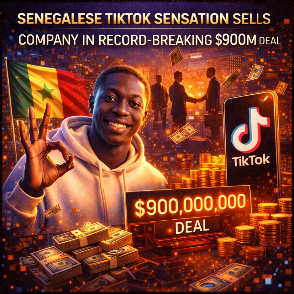 Senegalese TikTok Sensation Sells Company in Record-Breaking $900m Deal