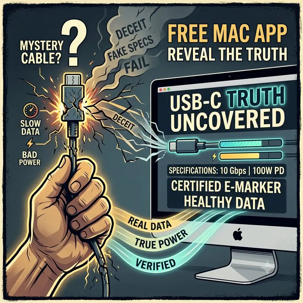 Uncover the Truth About Your USB-C Cables with This Free Mac App