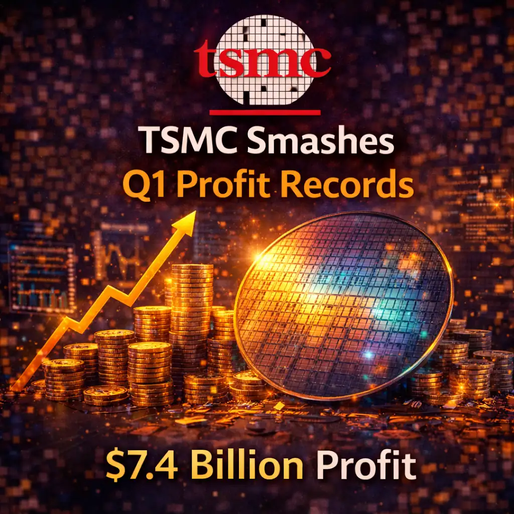TSMC Smashes Q1 Profit Records