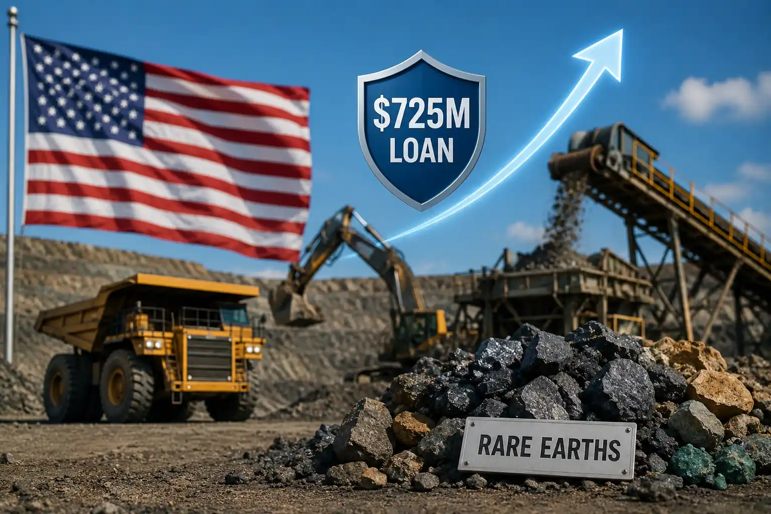 US Boosts Rare Earth Production with $725M Loan