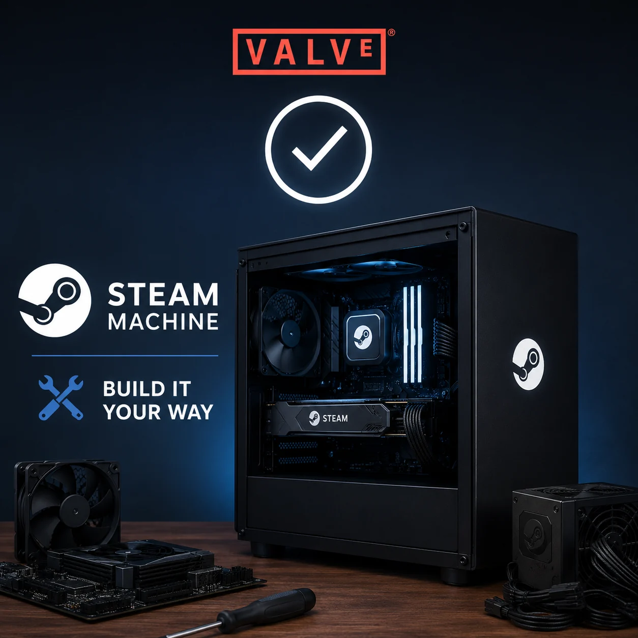 Valve Confirms You Can Build Your Own Steam Machine