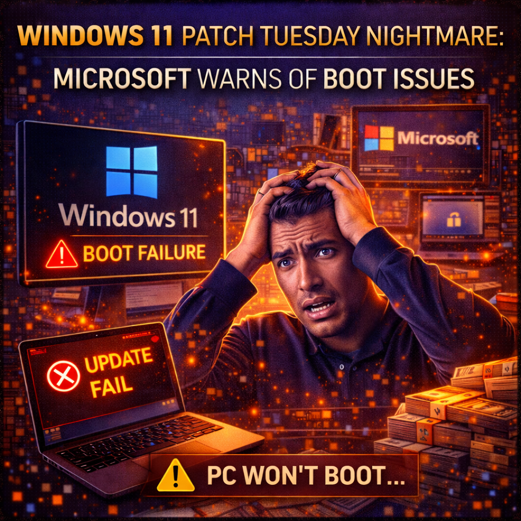 Windows 11 Patch Tuesday Nightmare: Microsoft Warns of Boot Issues