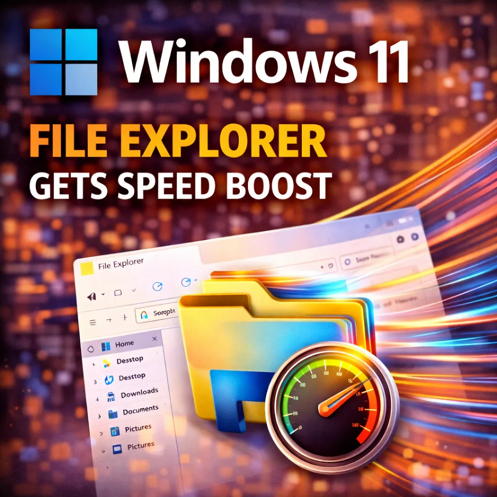 Windows 11 File Explorer Gets Speed Boost
