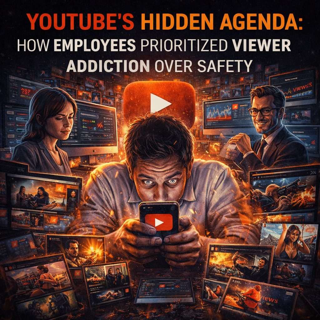 YouTube's Hidden Agenda: How Employees Prioritized Viewer Addiction Over Safety