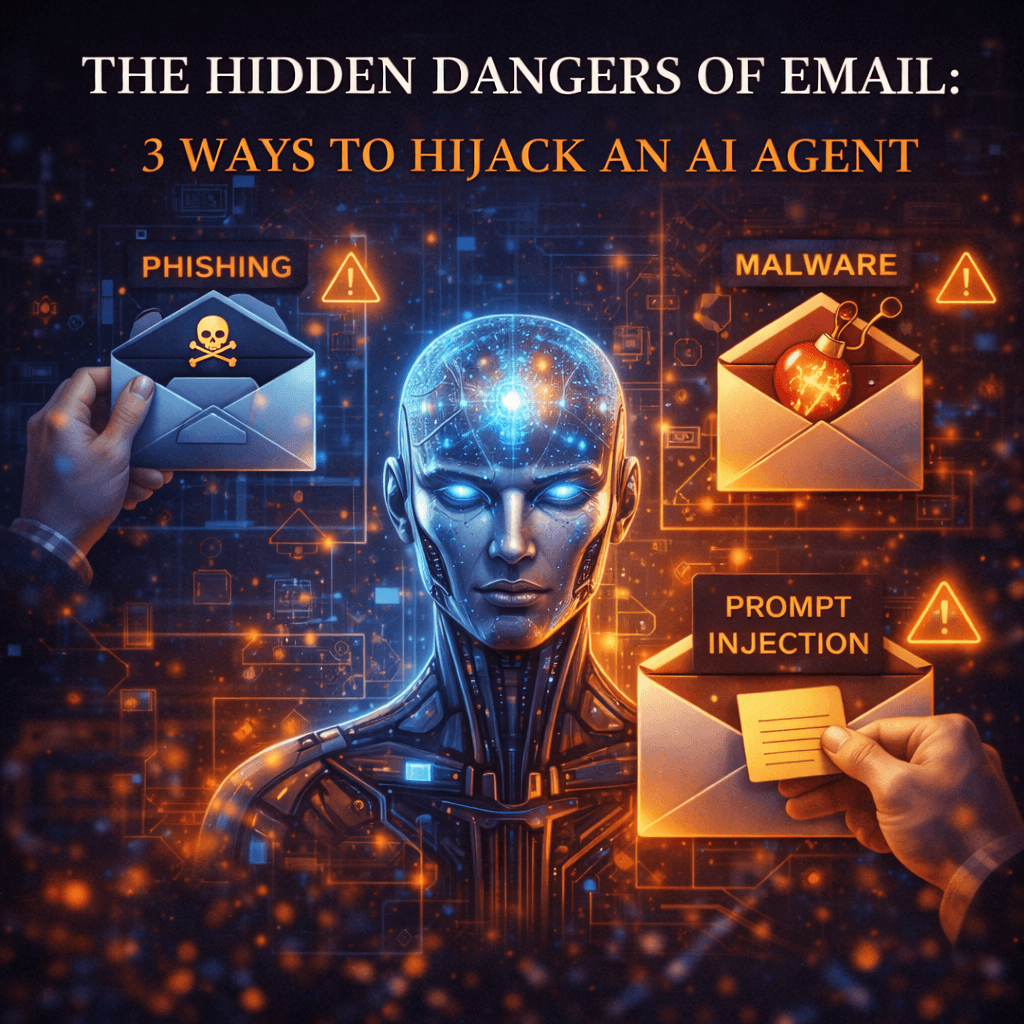 The Hidden Dangers of Email: 3 Ways to Hijack an AI Agent