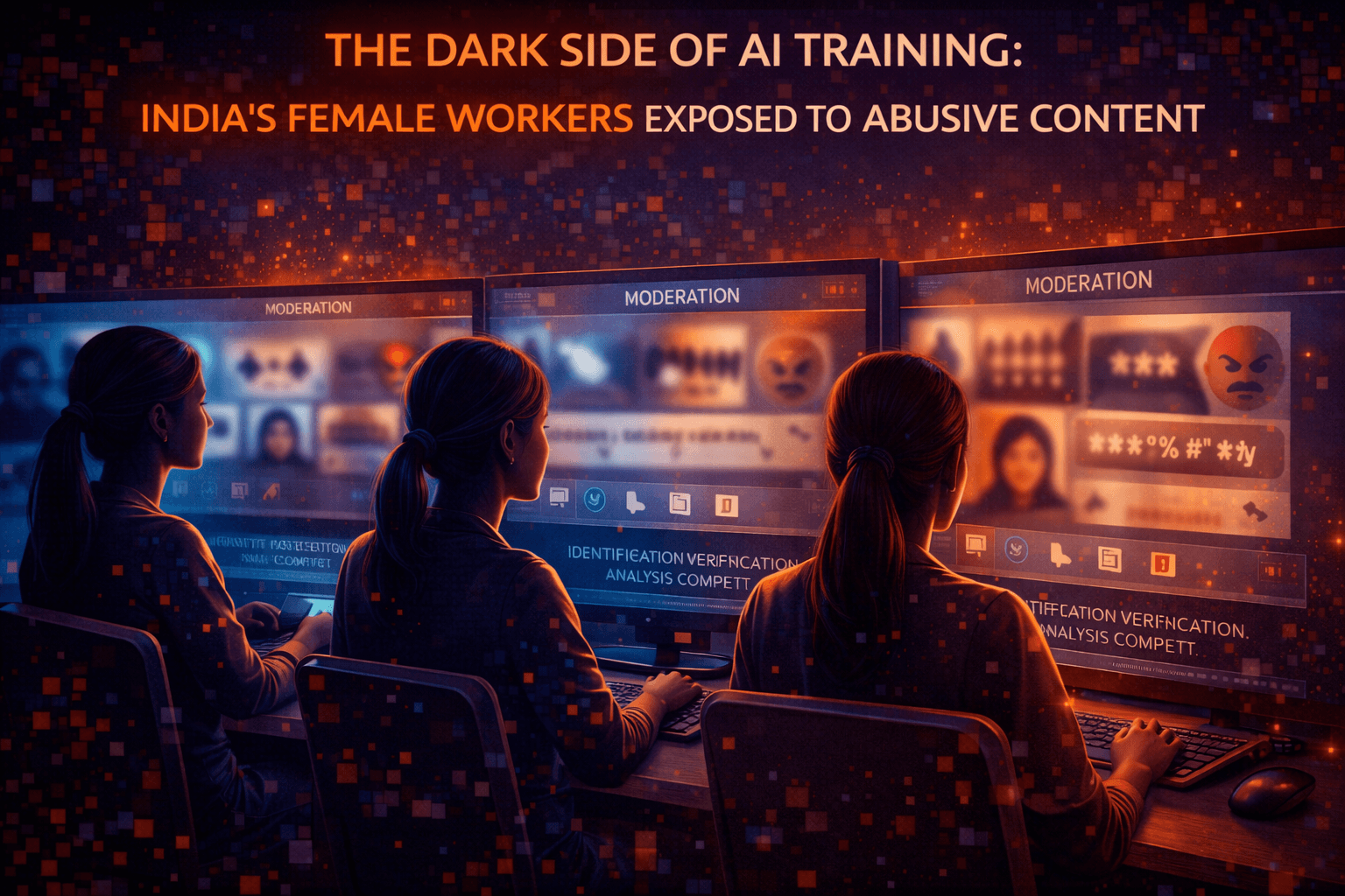 The Dark Side of AI Training: India's Female Workers Exposed to Abusive Content