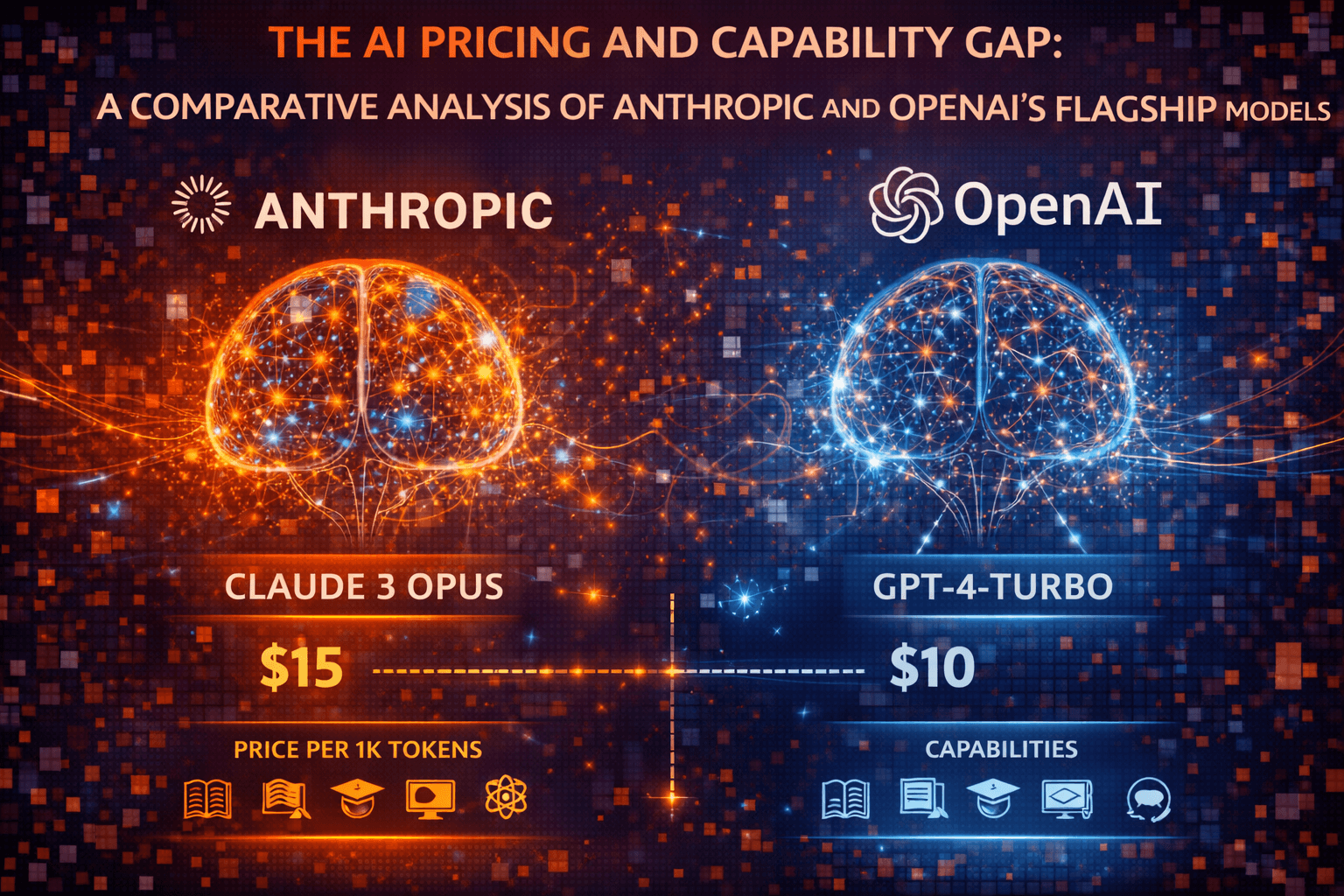 The AI Pricing and Capability Gap: A Comparative Analysis of Anthropic and OpenAI's Flagship Models