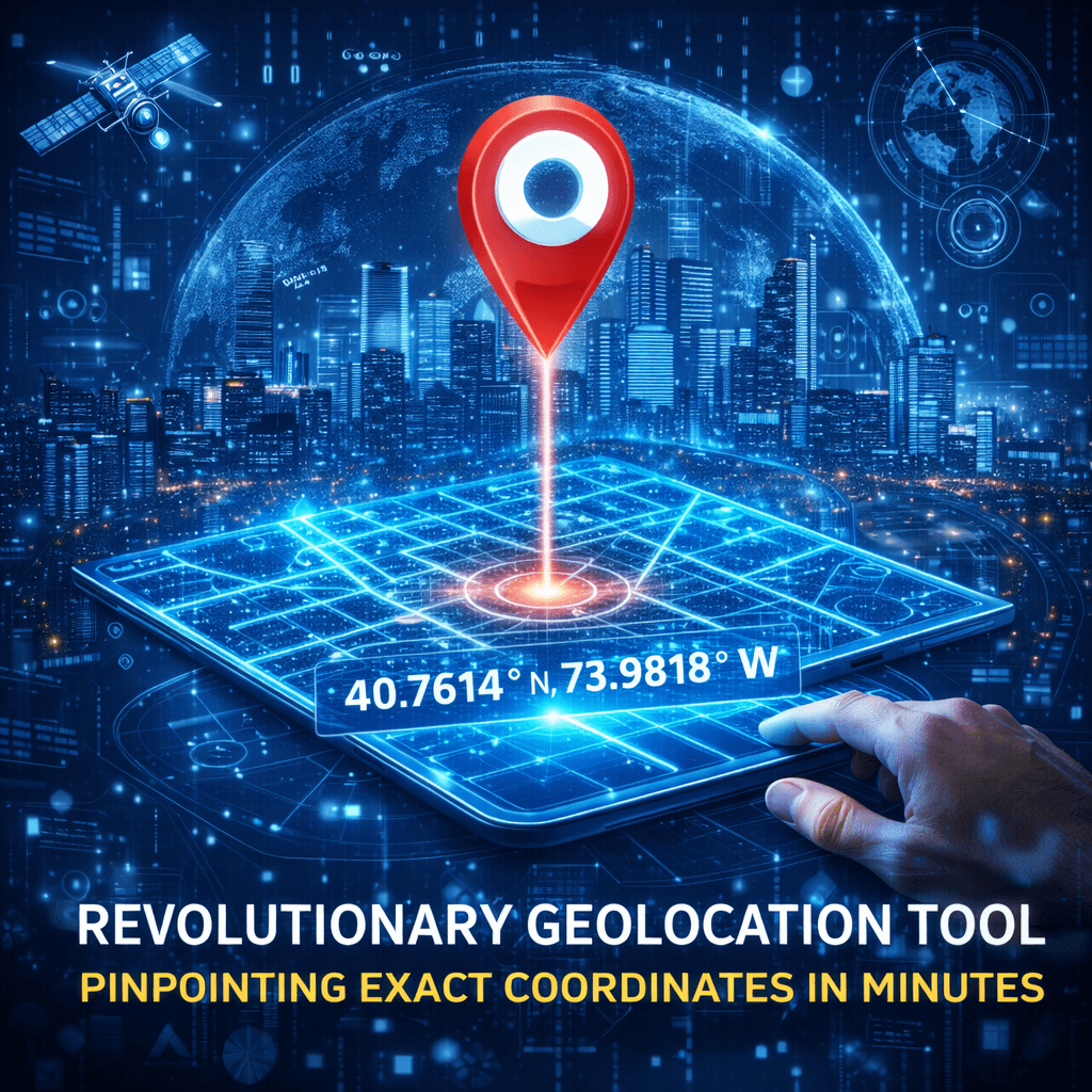 Revolutionary Geolocation Tool: Pinpointing Exact Coordinates in Minutes