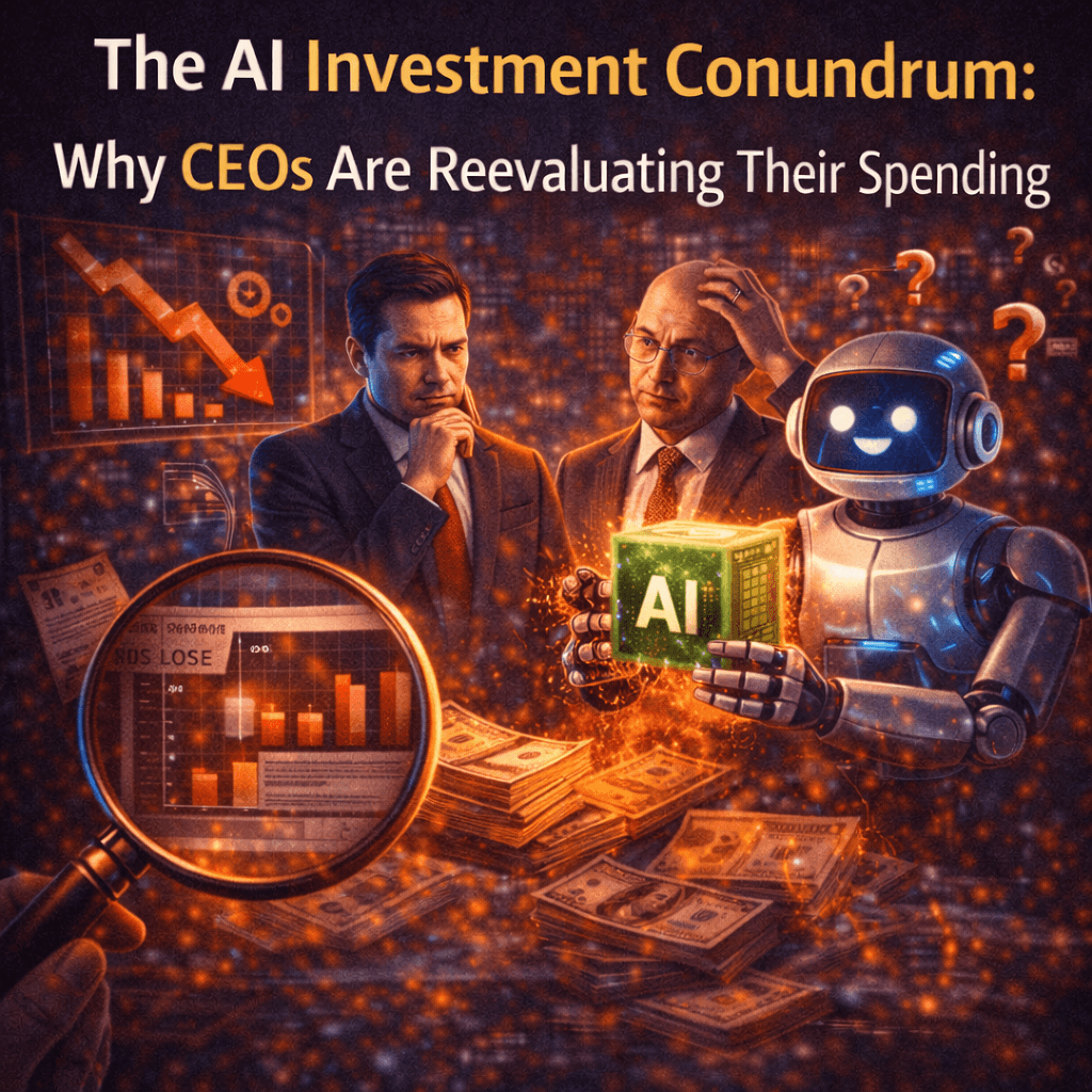 The AI Investment Conundrum: Why CEOs Are Reevaluating Their Spending