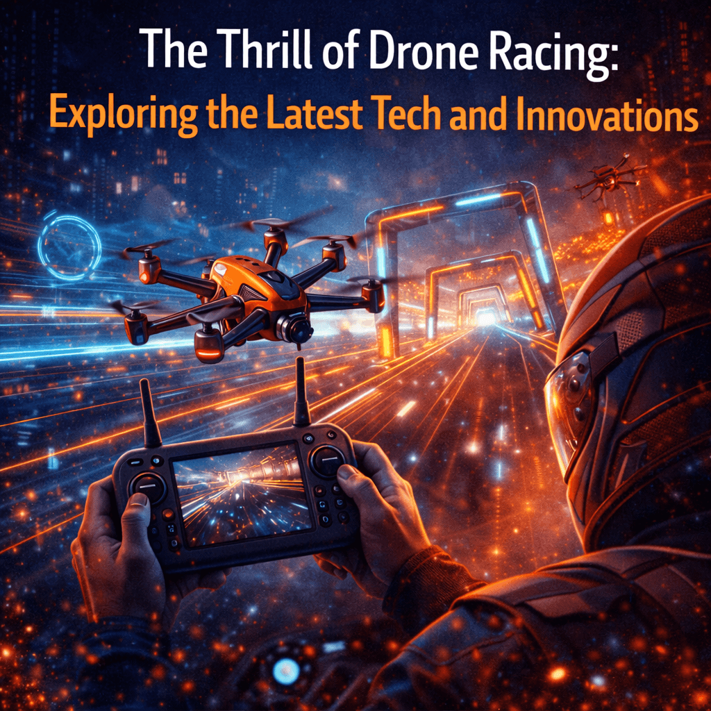 The Thrill of Drone Racing: Exploring the Latest Tech and Innovations