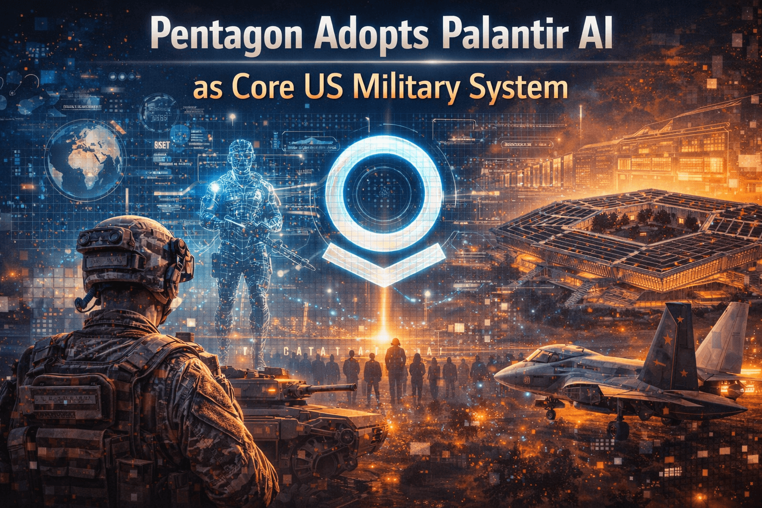 Pentagon Adopts Palantir AI as Core US Military System