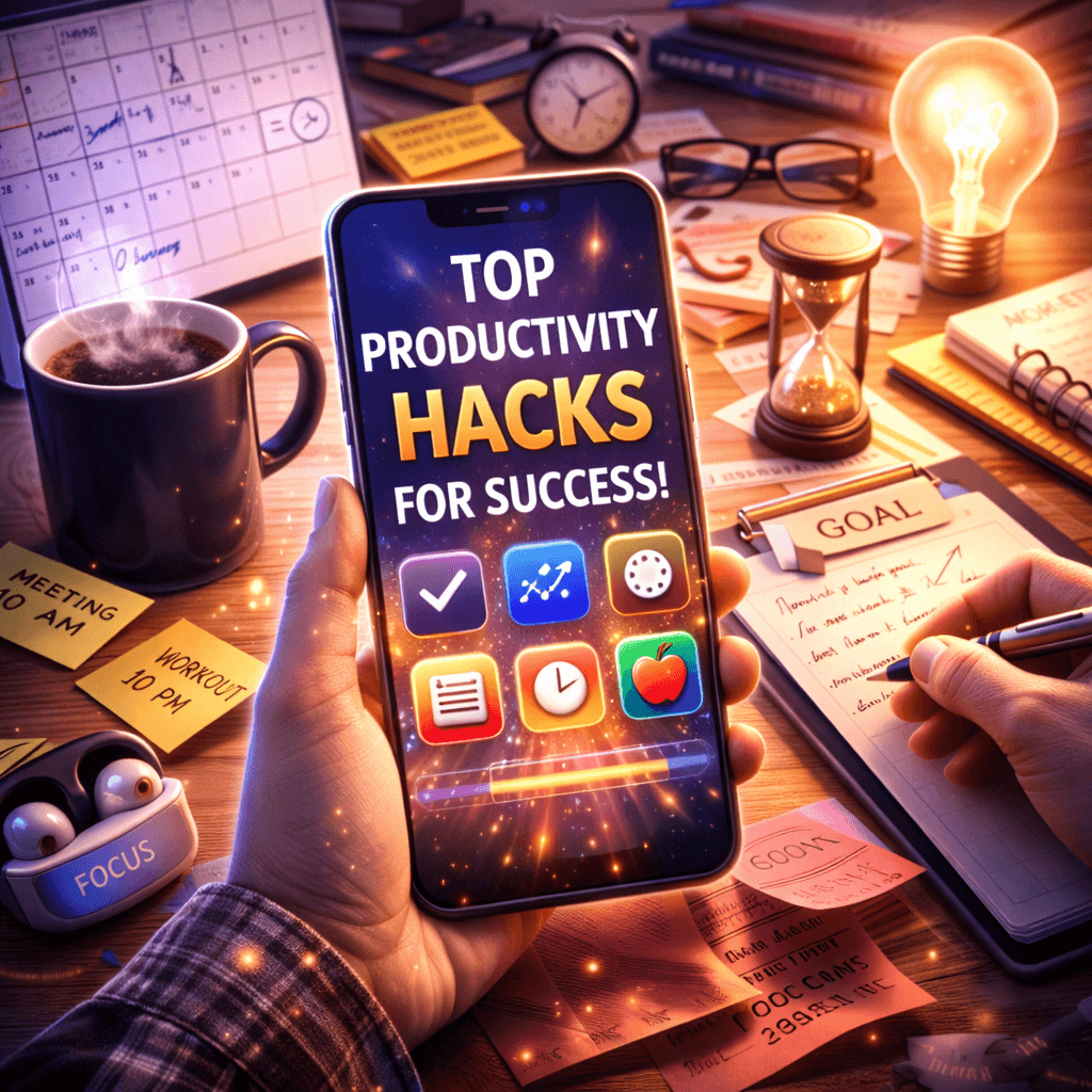 Maximizing Your Day: Top Productivity Hacks for Success