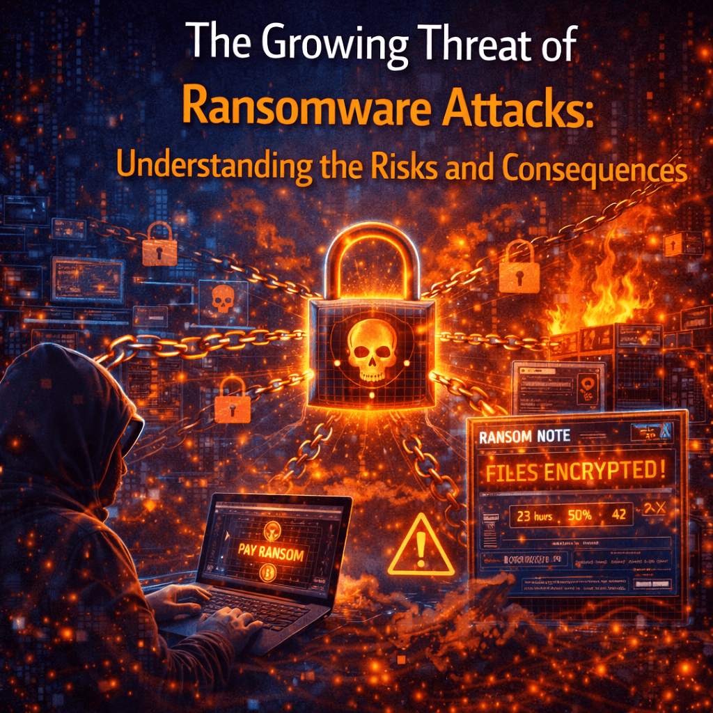 The Growing Threat of Ransomware Attacks: Understanding the Risks and Consequences